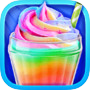 Unicorn Food - Sweet Rainbow Ice Cream Milkshake