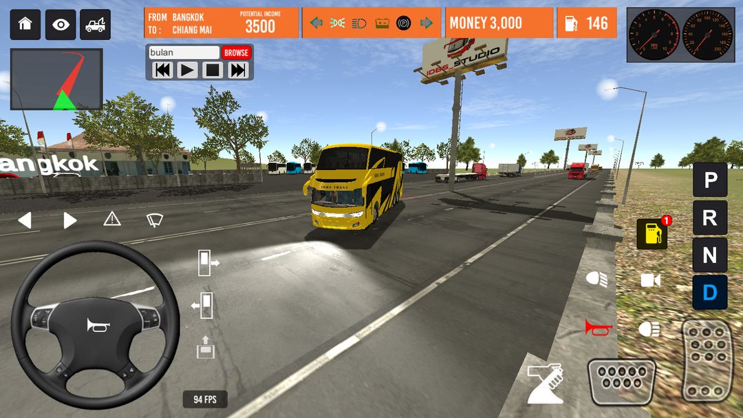 Screenshot of Thailand Bus Simulator