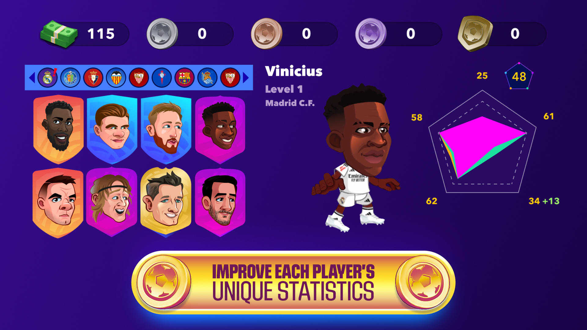 LALIGA Head Soccer 24/25 Game Screenshot