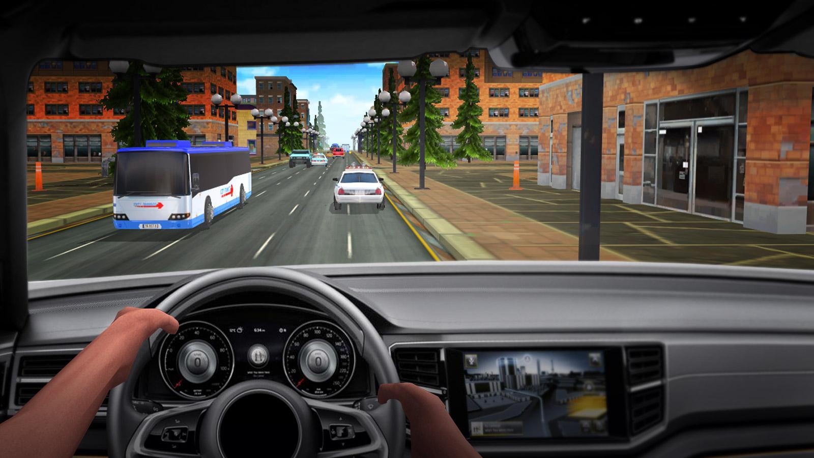Screenshot of Driving in Traffic