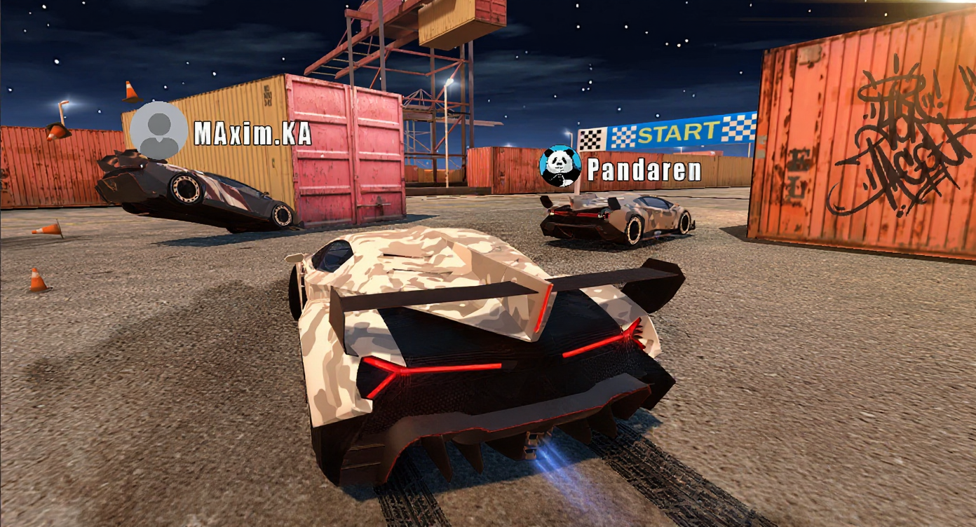 Car Simulator SportBull Game Screenshot