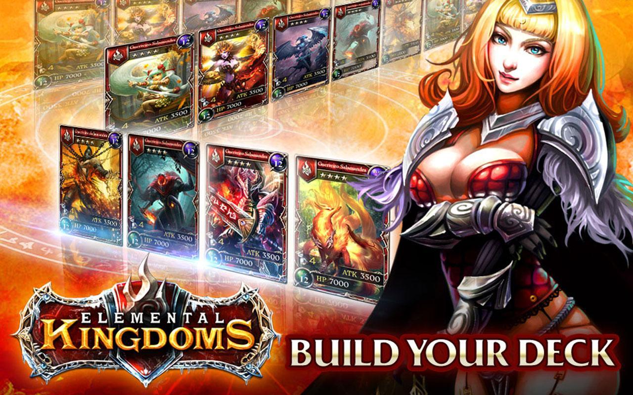 Elemental Kingdoms (CCG) Game Screenshot