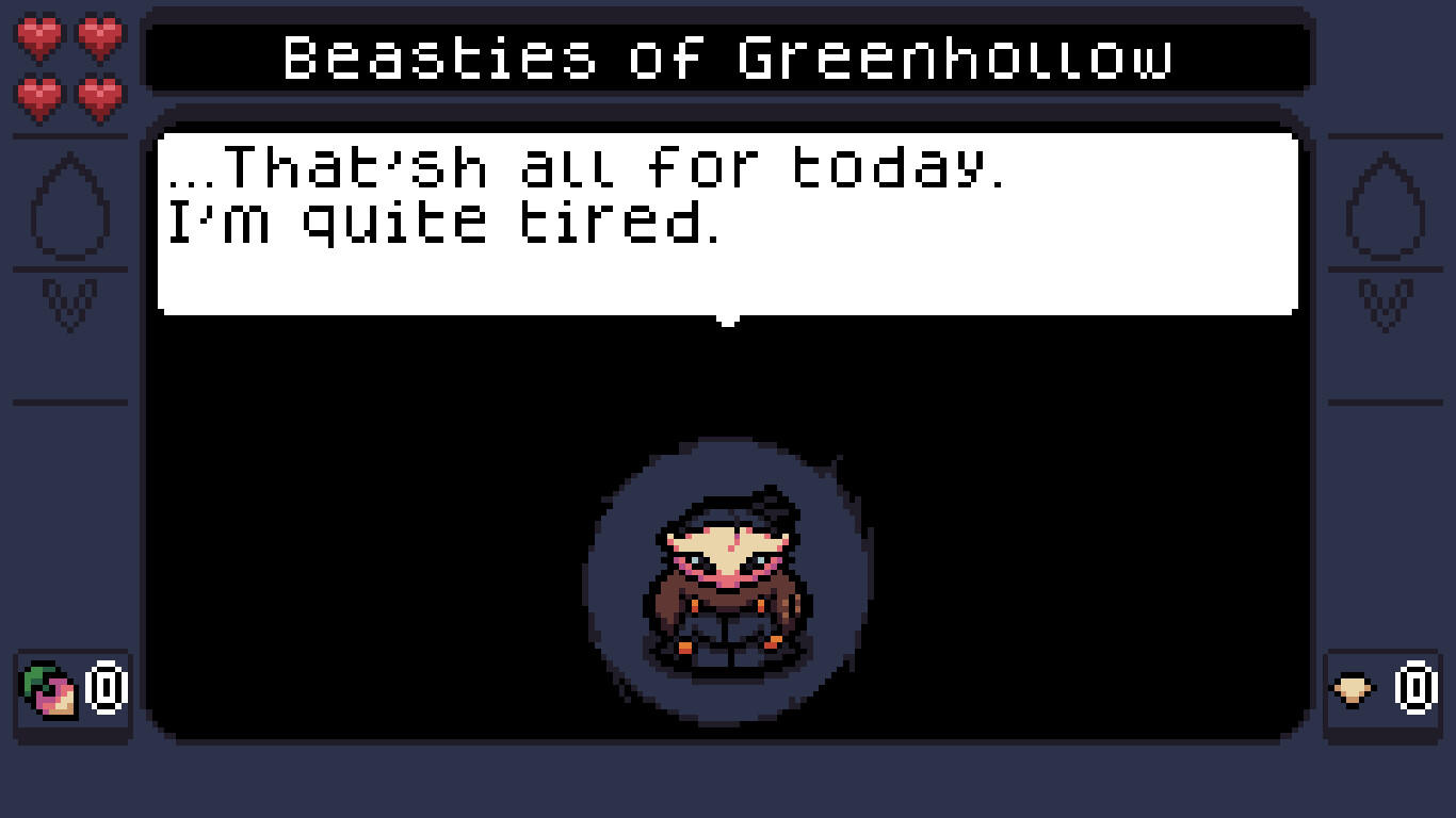 Screenshot of Beasties of Greenhollow