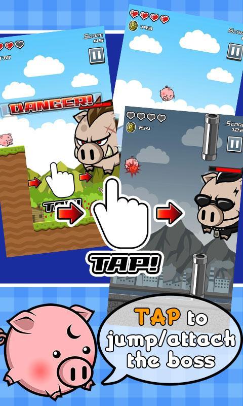 Bounding Pig Game Screenshot