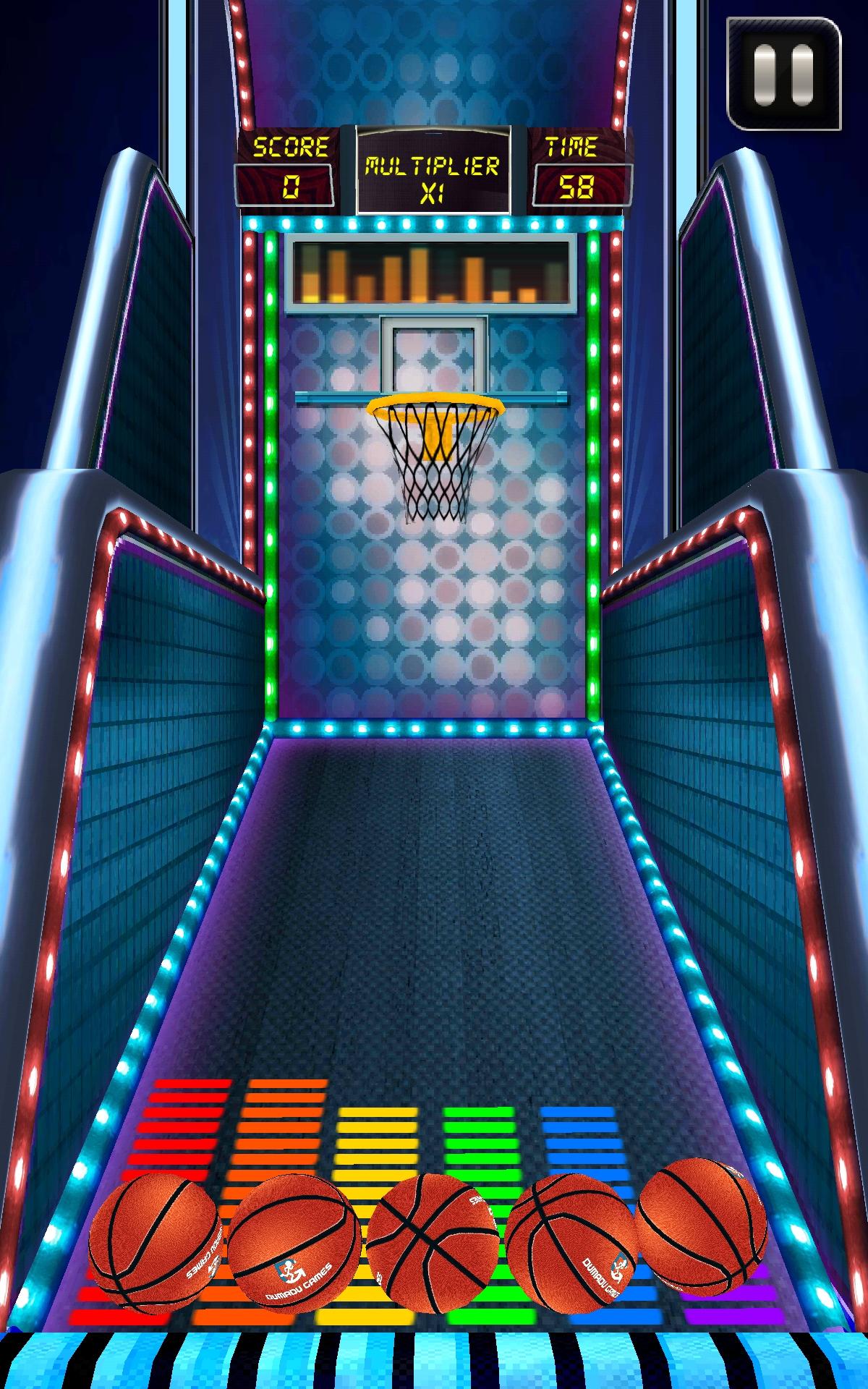 BasketBall Arcade ゲームのスクリーンショット