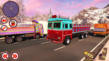 Truck Driving Simulator Games Game Screenshot