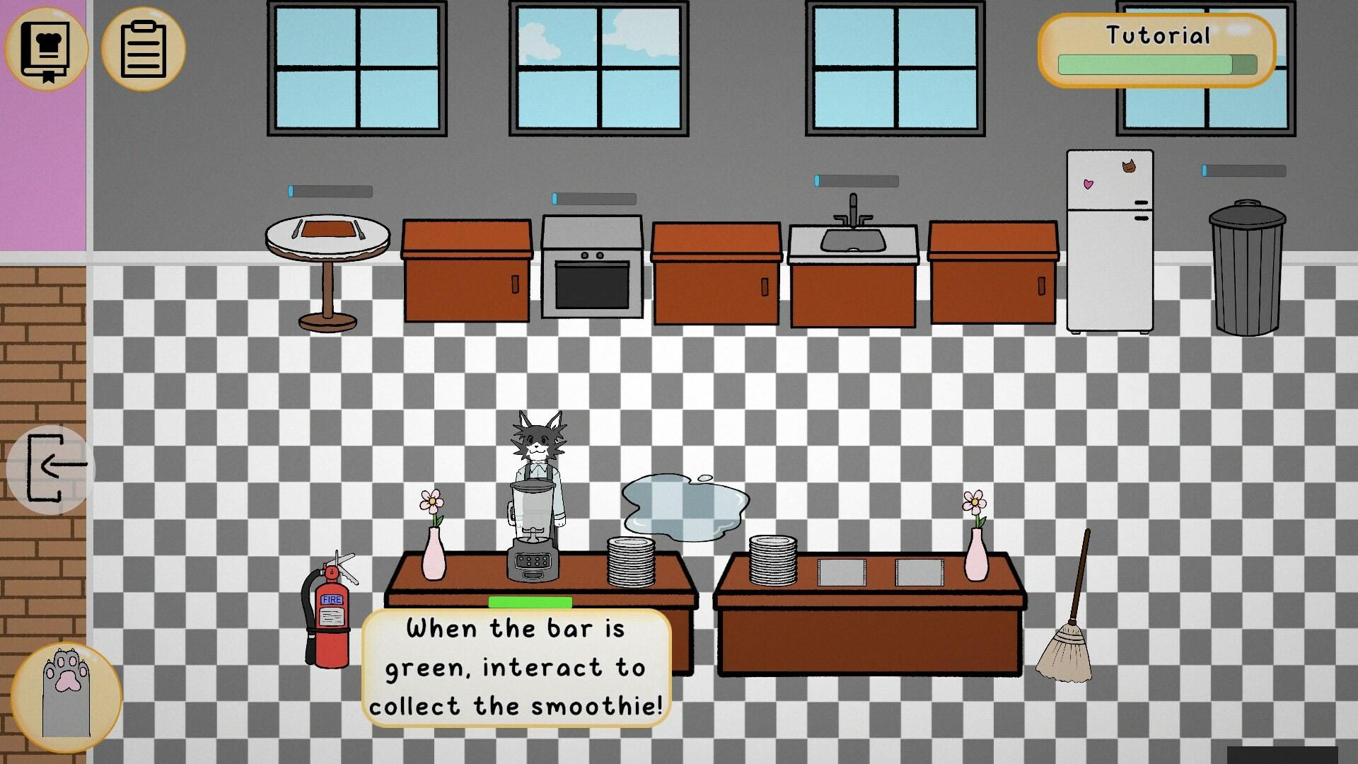 Wild Whiskers Cafe Game Screenshot