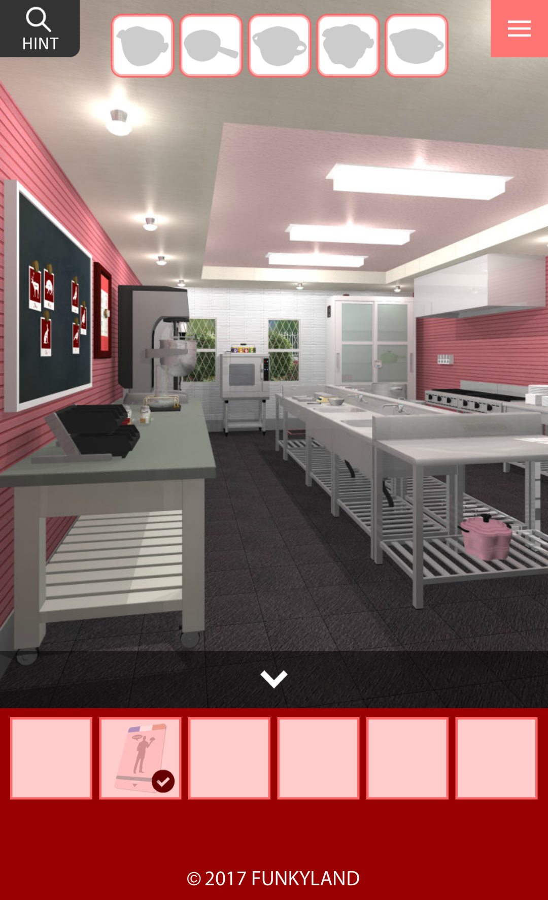 Escape a French Restaurant Game Screenshot