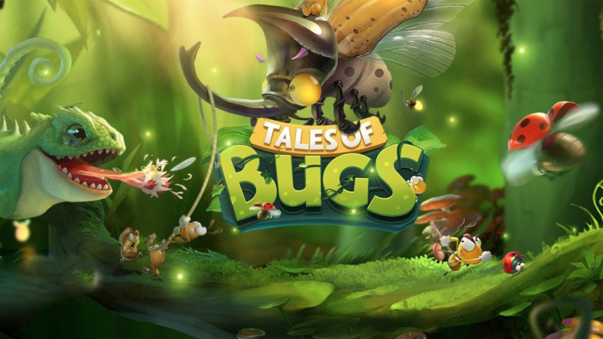 Banner of Tales of Bugs-Slingshot เกมแอคชั่นสวมบทบาท 