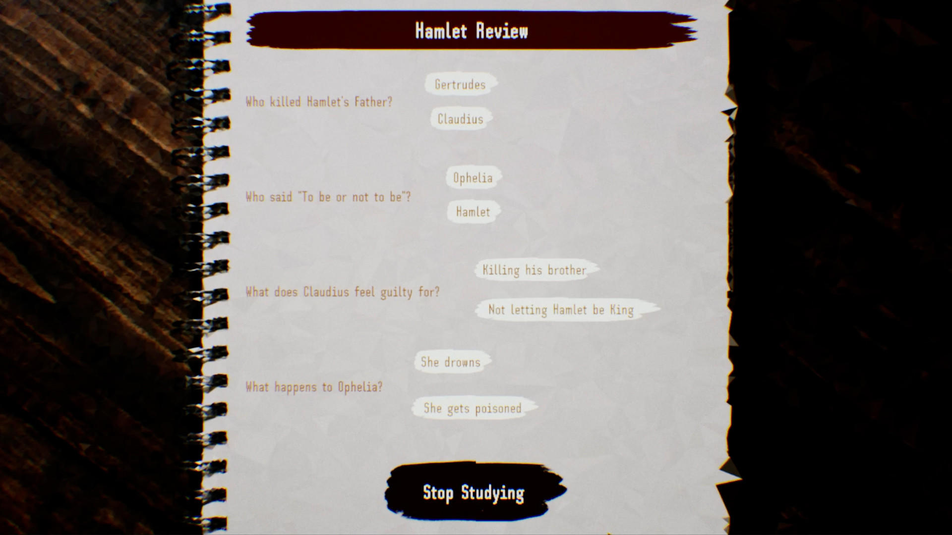 Screenshot of R is for Rachel
