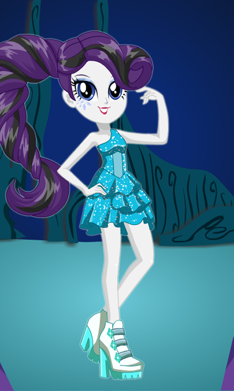 Dress up Rarity Game Screenshot