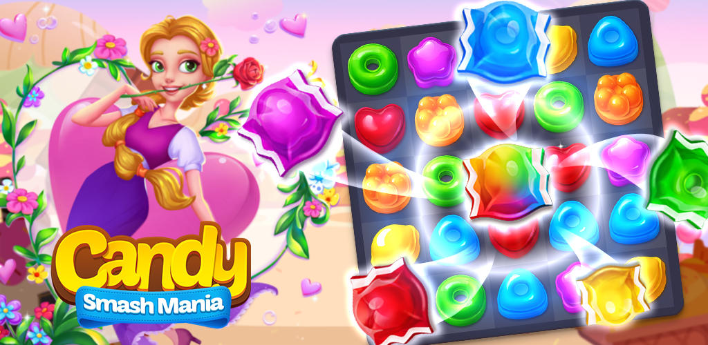 Candy Smash Mania ゲームのスクリーンショット