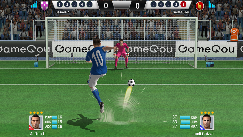 Screenshot 1 of Soccer Shootout 0.9.5