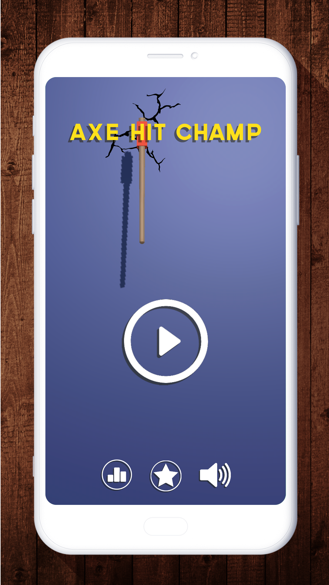 Cuplikan Layar Game Axe Hit Champ – Free Popular Casual Shooting games