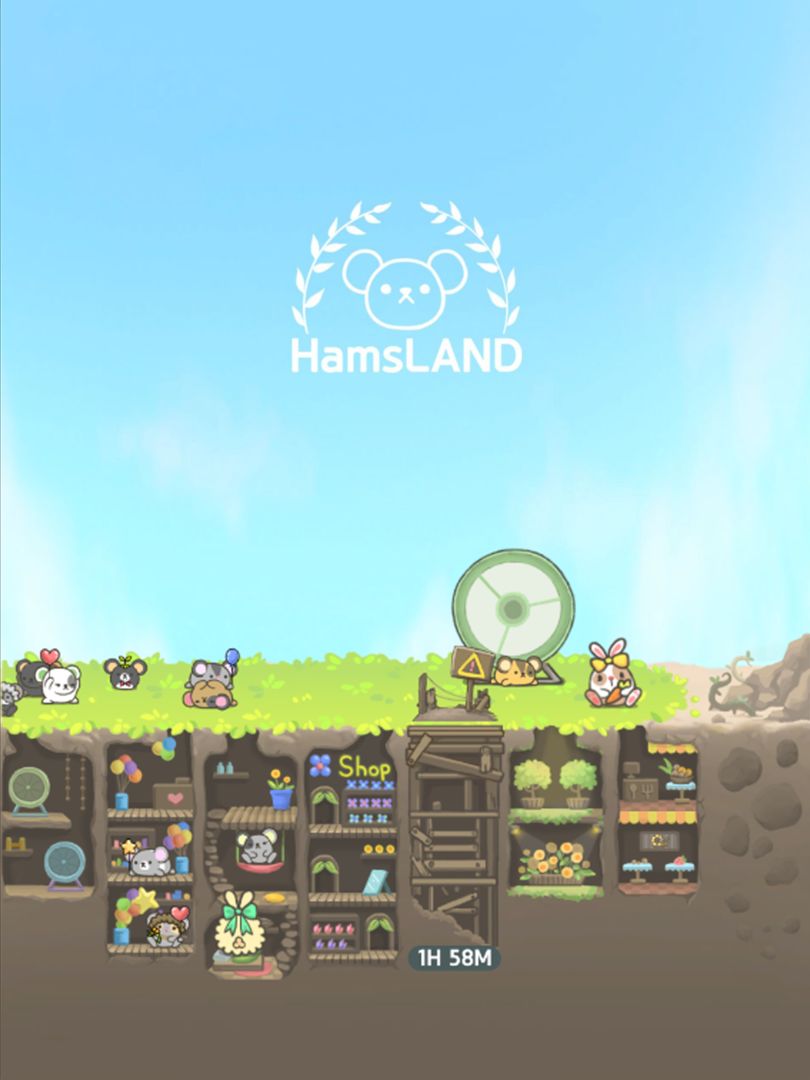 Screenshot of 2048 HamsLAND - Hamster Paradise