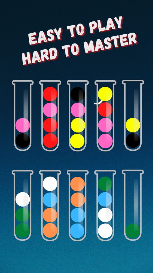 Screenshot of Sort Ball - Color Puzzle Game