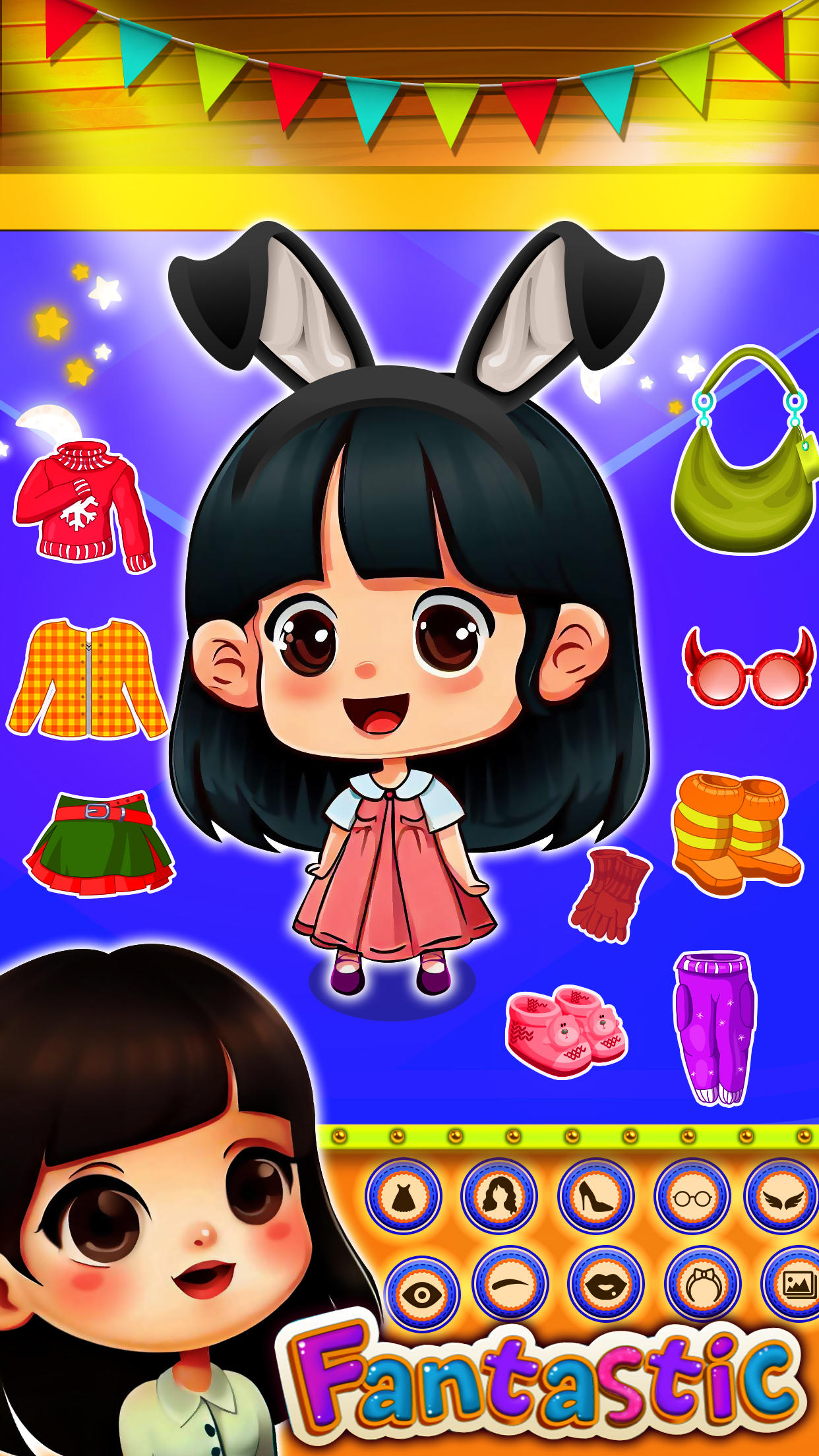 Boneca Bonito - Criador de Chibi Avatar::Appstore for Android