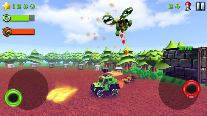 Toon War Game Screenshot