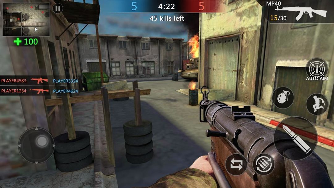 Screenshot of Gun Strike Ops:WW2 fps shooter
