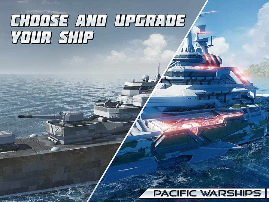 Pacific Warships: Naval PvP Game Screenshot