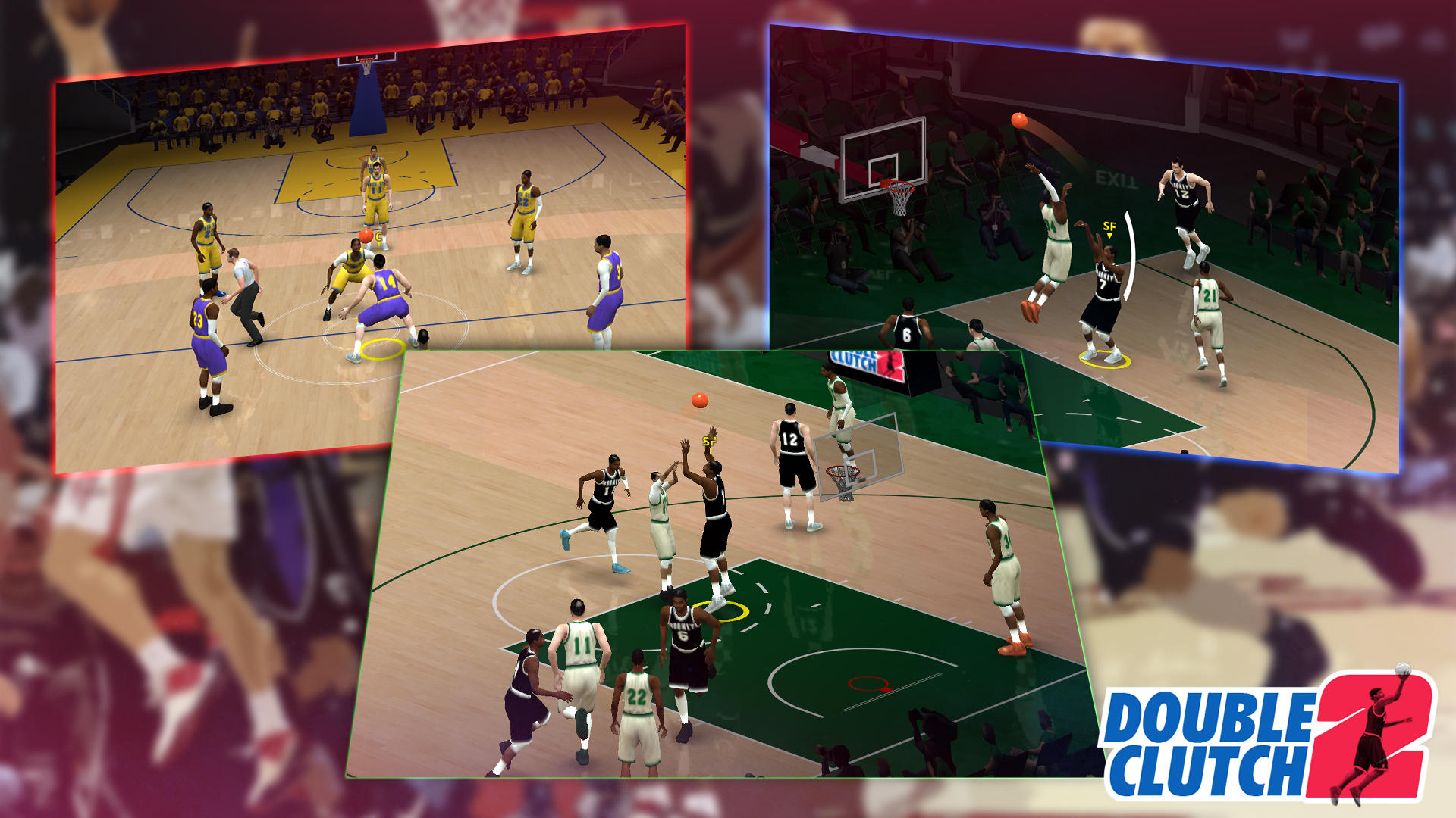 Captura de Tela do Jogo DoubleClutch 2 : Basketball