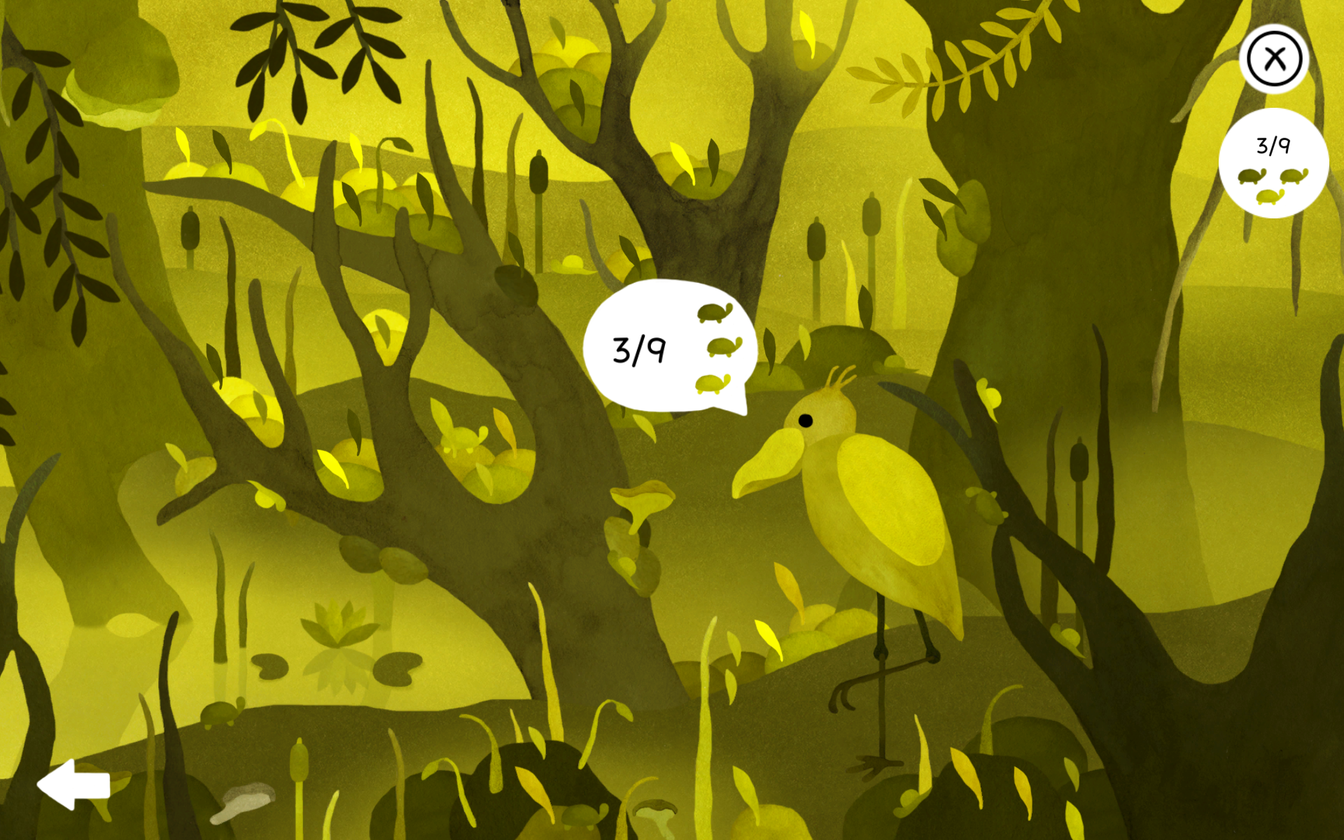 Under Leaves screenshot game