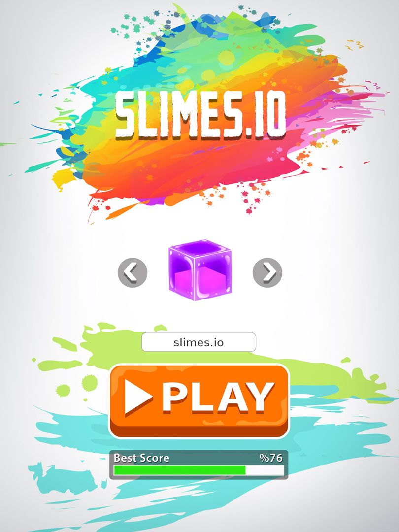 Slimes.io 3D Coloring io game ภาพหน้าจอเกม