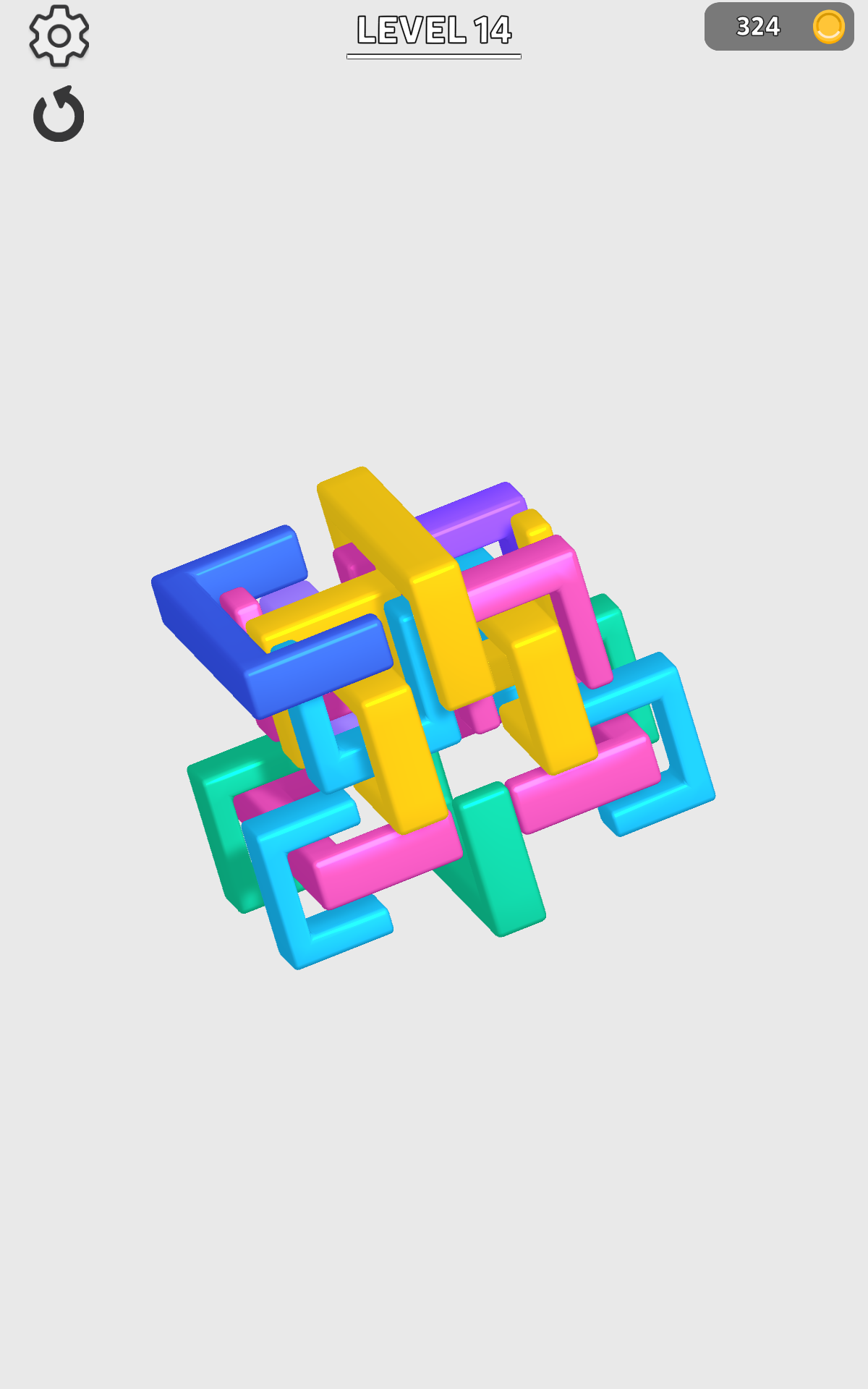 Screenshot of U Shape Puzzle