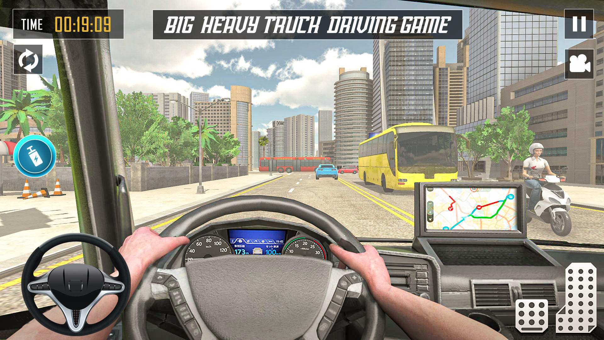 Screenshot of US Oil Tanker Sim:Truck Games