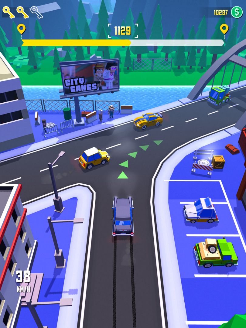 Screenshot of Taxi Run: Traffic Driver