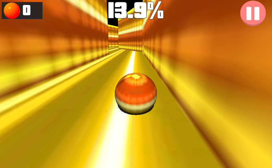 The Unbeatable Ball Rolling : Sky Roll Game Screenshot