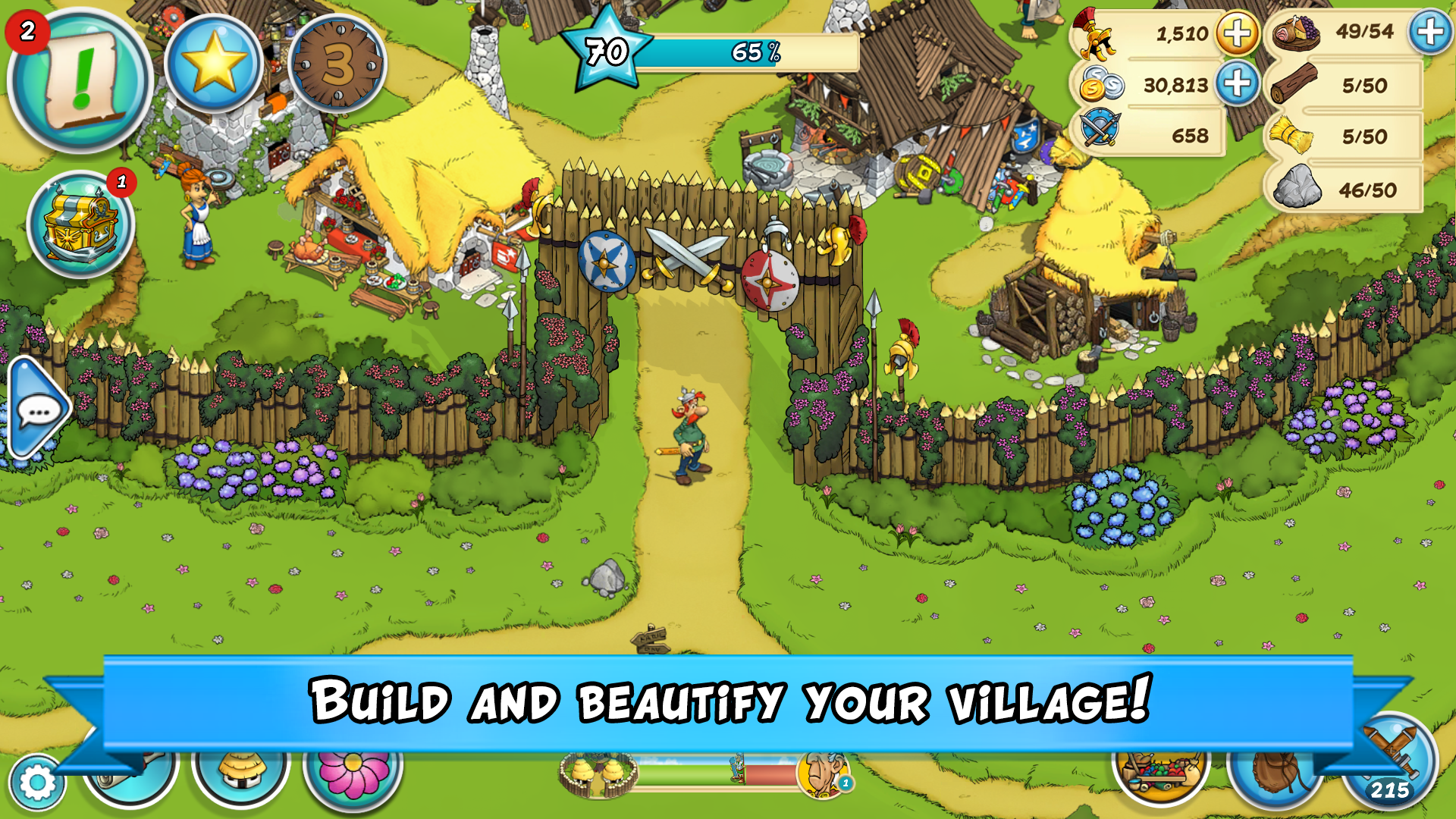 Asterix and Friends Game Screenshot