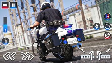Police Bike Driving Chase Game ゲームのスクリーンショット
