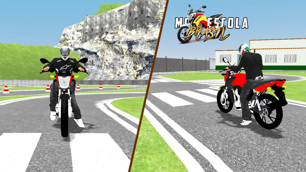 Moto Escola Brasil Game Screenshot