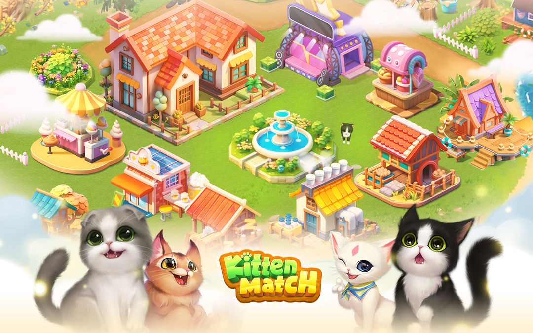 Kitten Match screenshot game