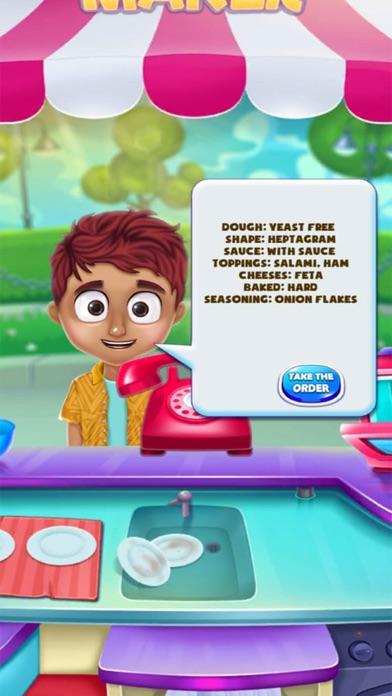 Pizza Cooking Maker Chef Games Game Screenshot