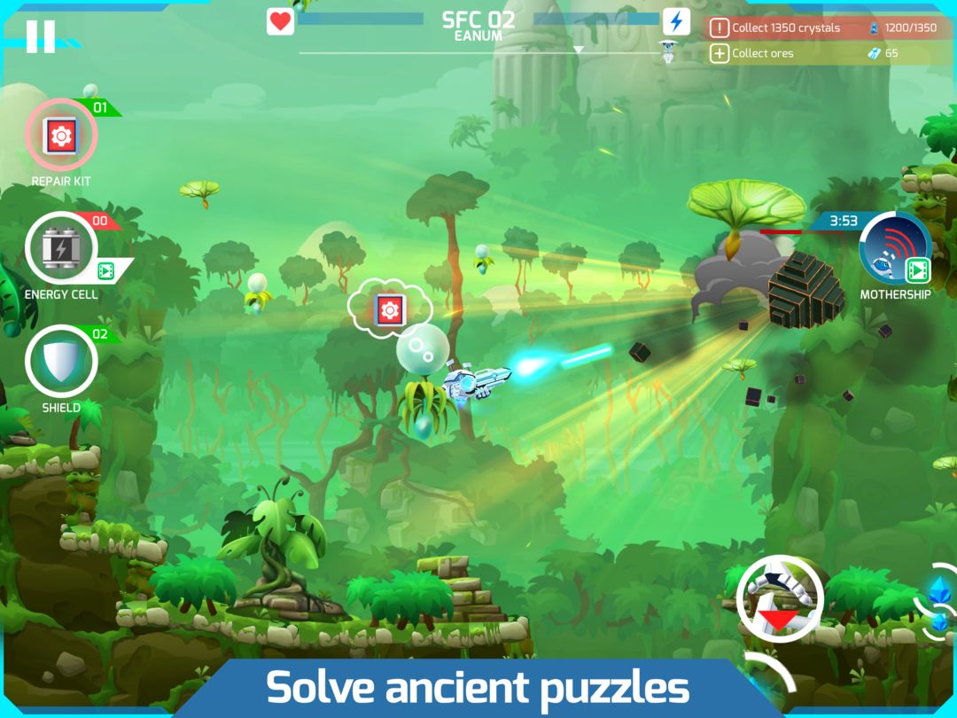 Screenshot of Mike the Planet Miner