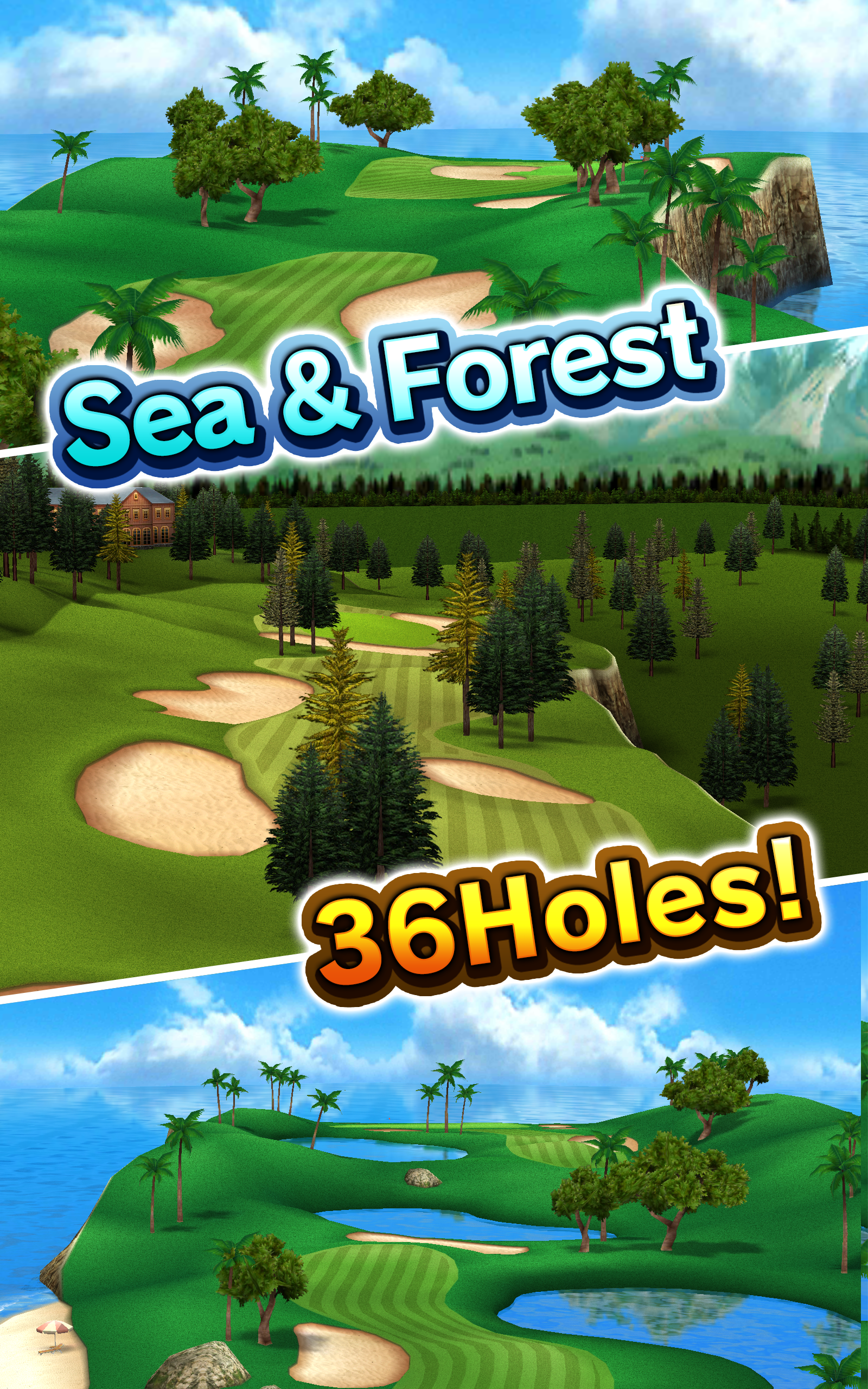 Golf Days:Excite Resort Tour Game Screenshot