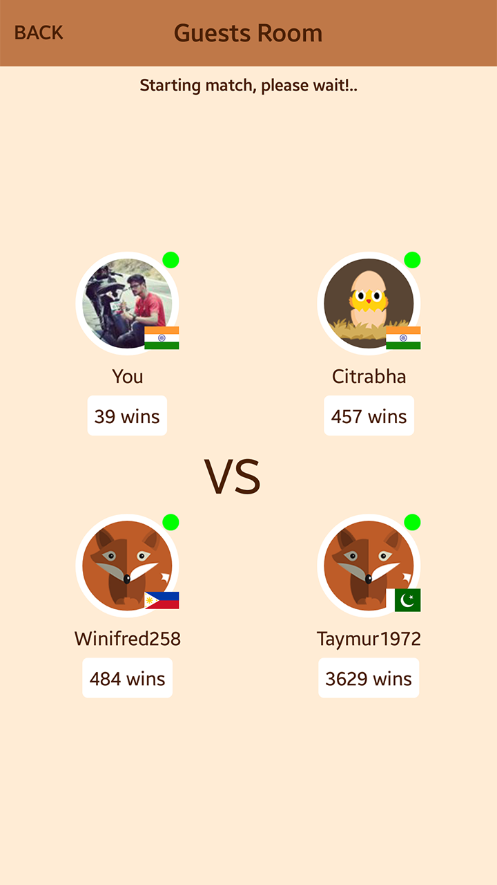 Cuplikan Layar Game Ludo Classic