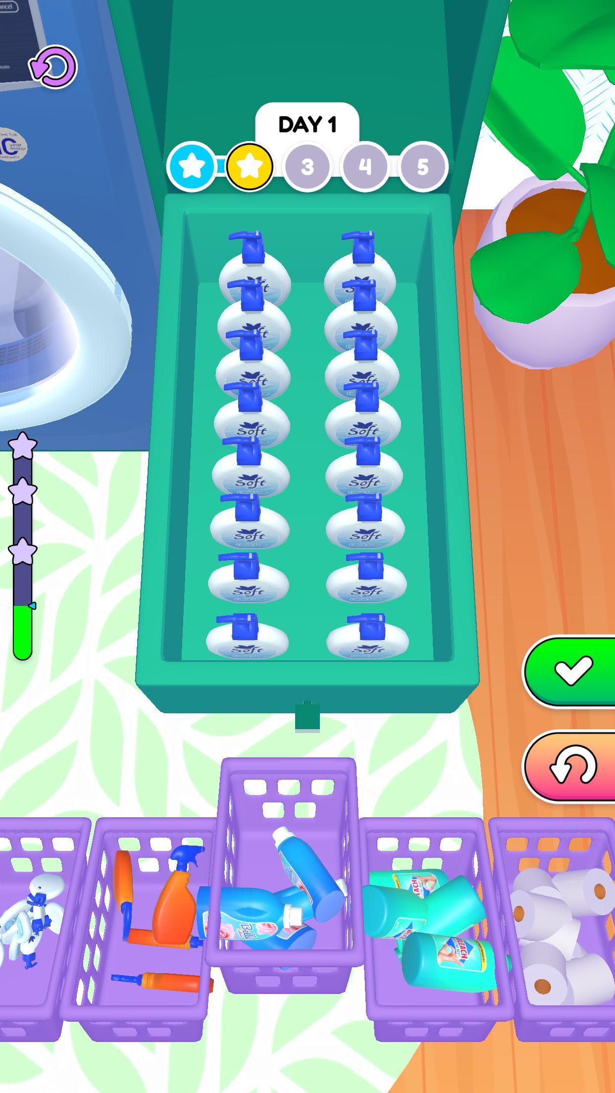 Cuplikan Layar Game Laundry Restock D.I.Y.