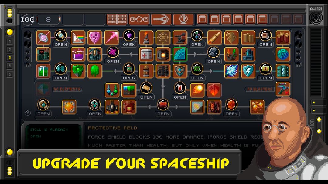 Screenshot of Constellation Eleven space RPG
