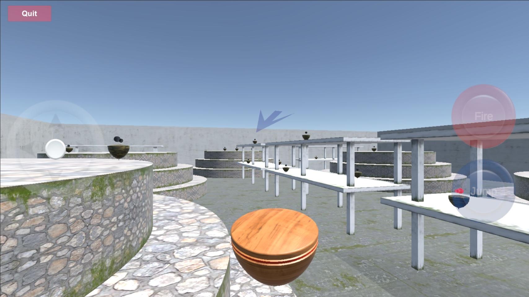 SpinningTop fighter Game Screenshot