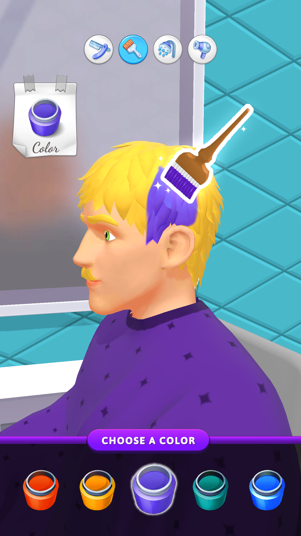 Hair Tattoo: Barber Shop Game Game Screenshot