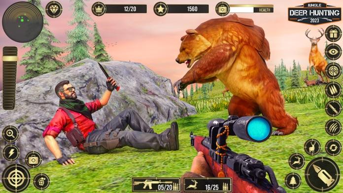 Wild Deer Hunting Simulator 3D 게임 스크린샷