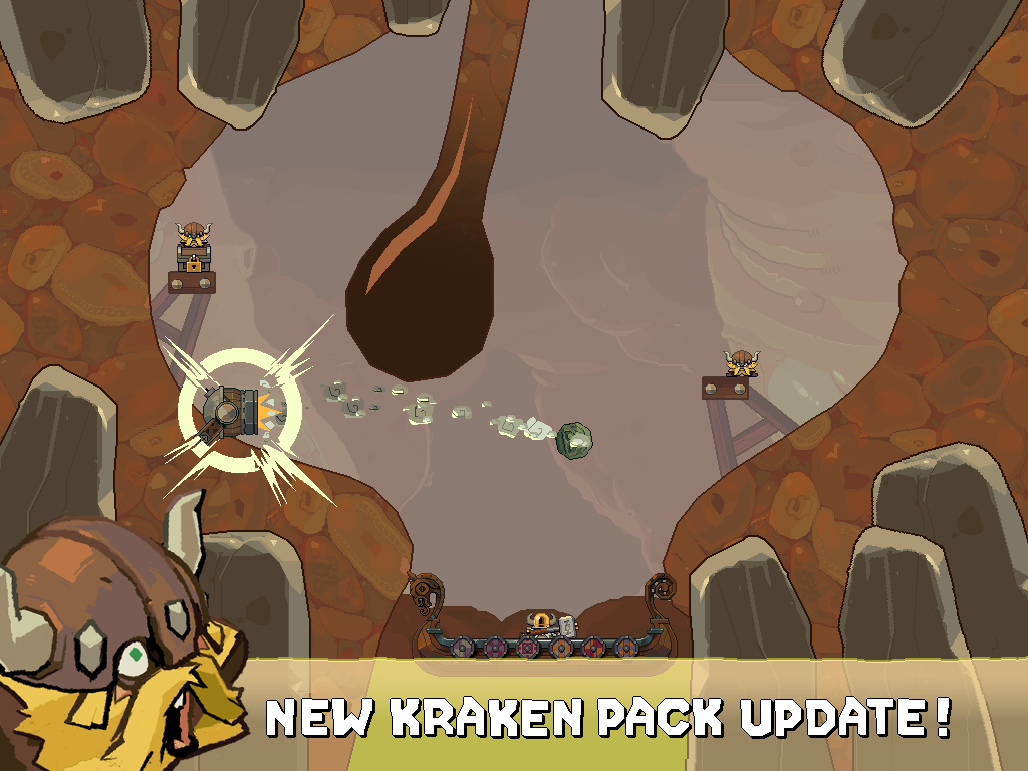 Icebreaker: A Viking Voyage Game Screenshot