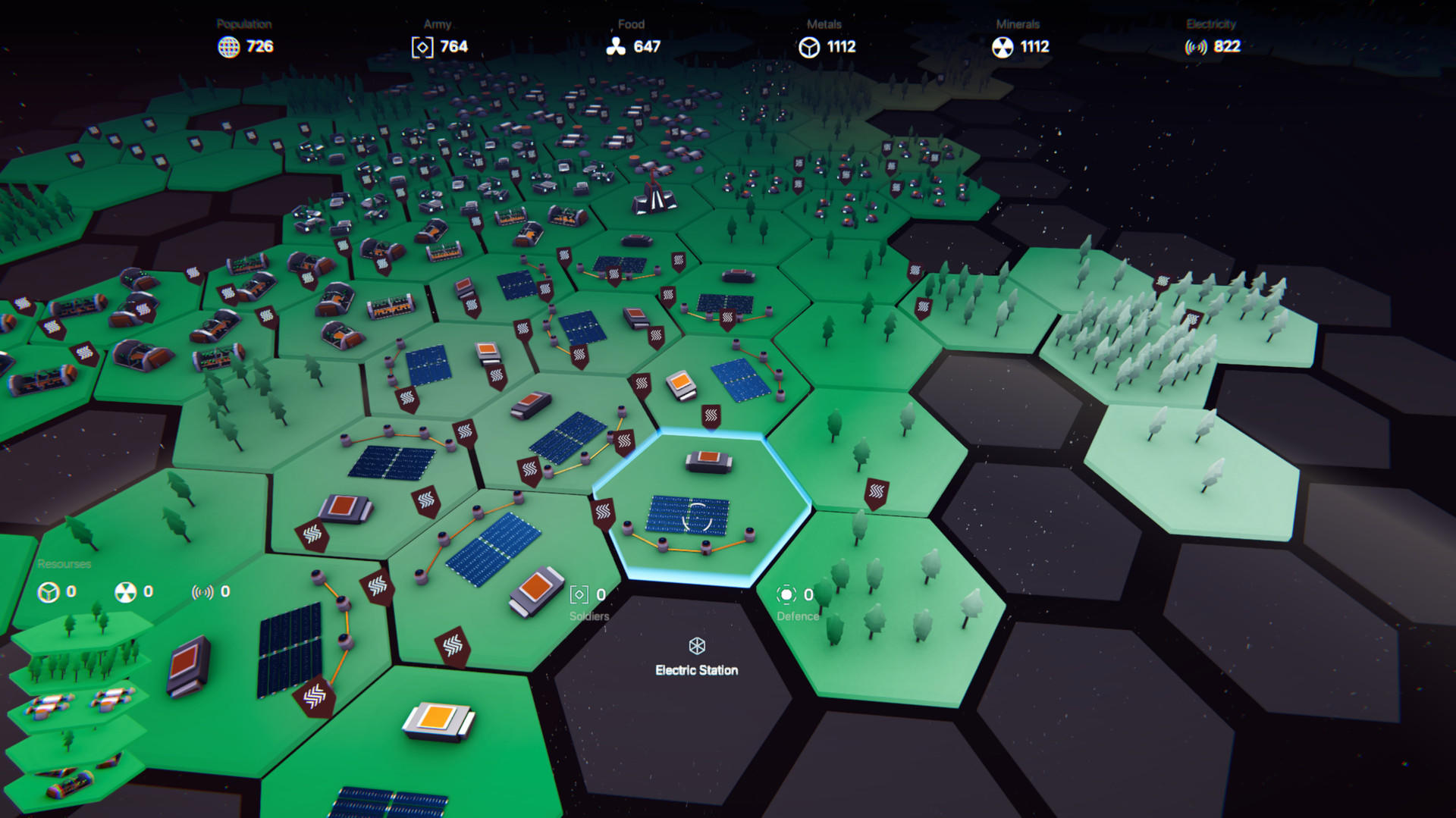 Screenshot of Hexmet World