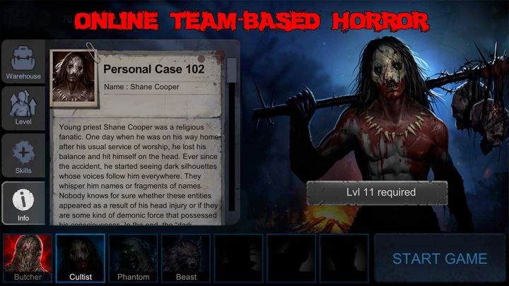 Screenshot 1 of Horrorfield - Multiplayer Survival Horror Game 1.7.6