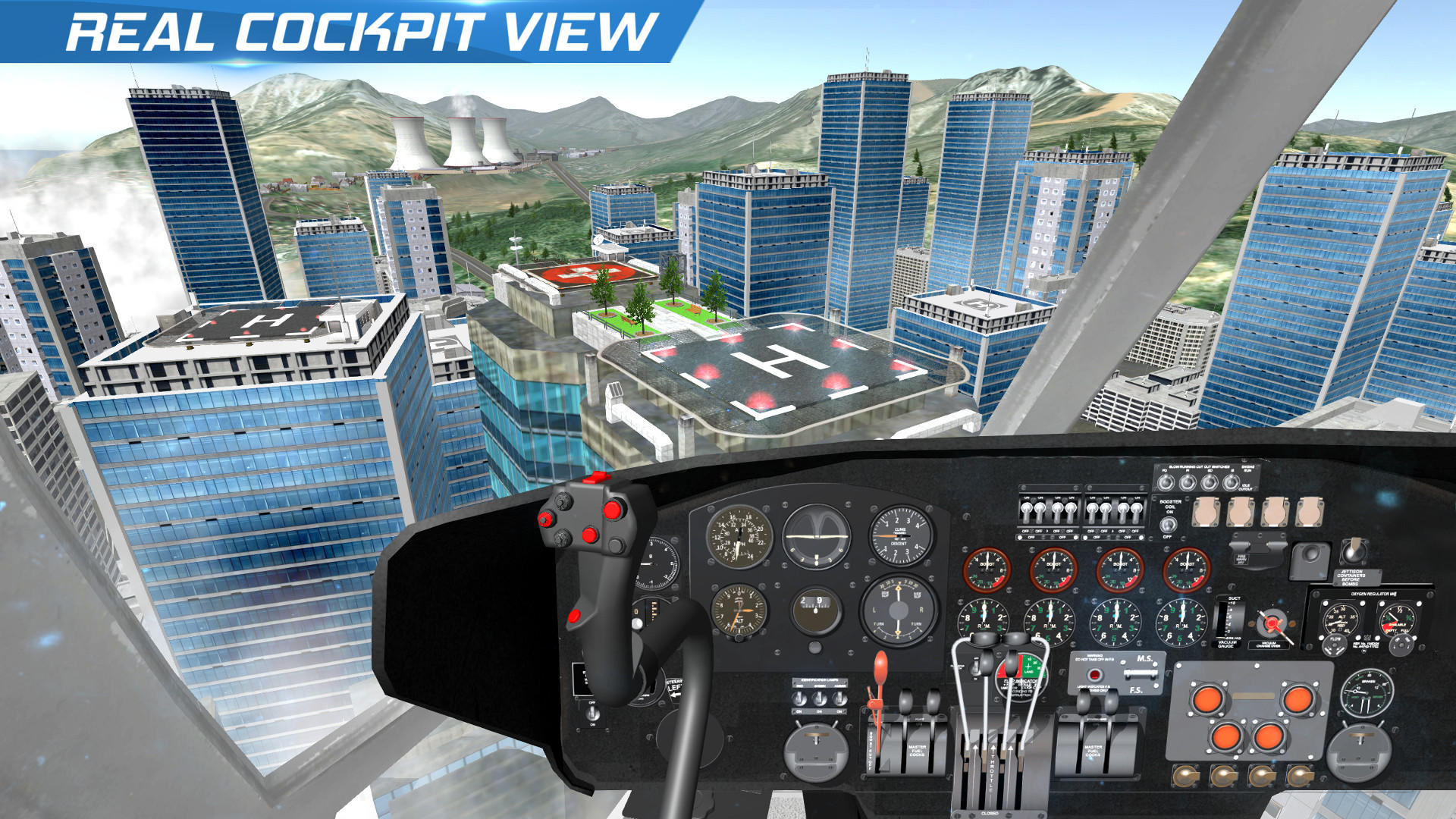 Helicopter Flight Pilot Game Screenshot