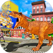 恐龍橫衝直撞城市模擬器