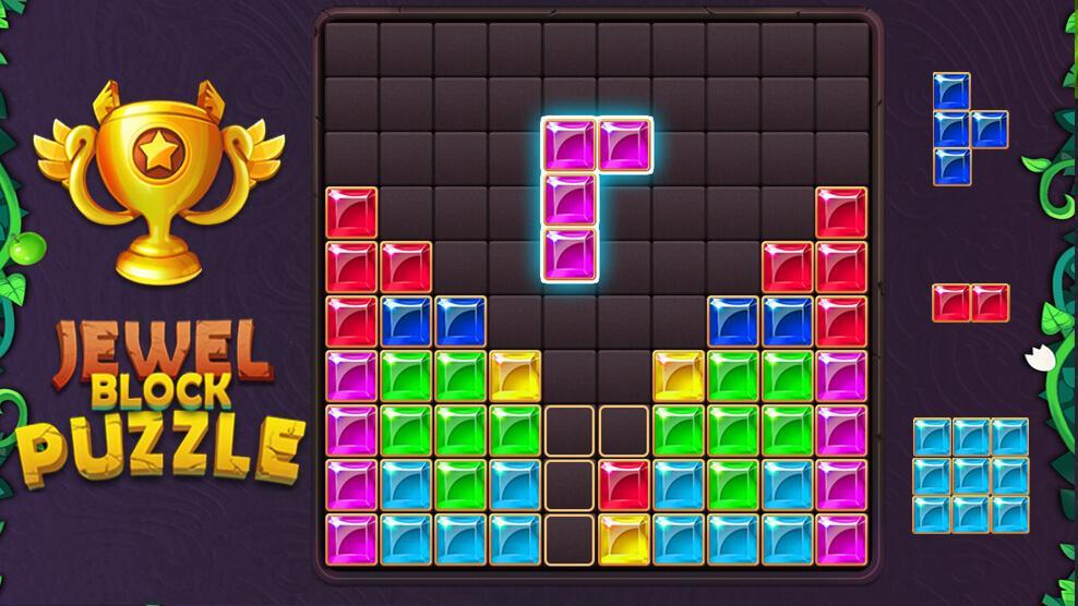 Cuplikan Layar Game Jewel Block Puzzle
